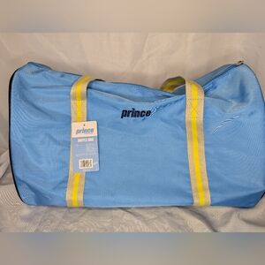 NWT Prince Pickleball Equipment Blue Duffle Bag
